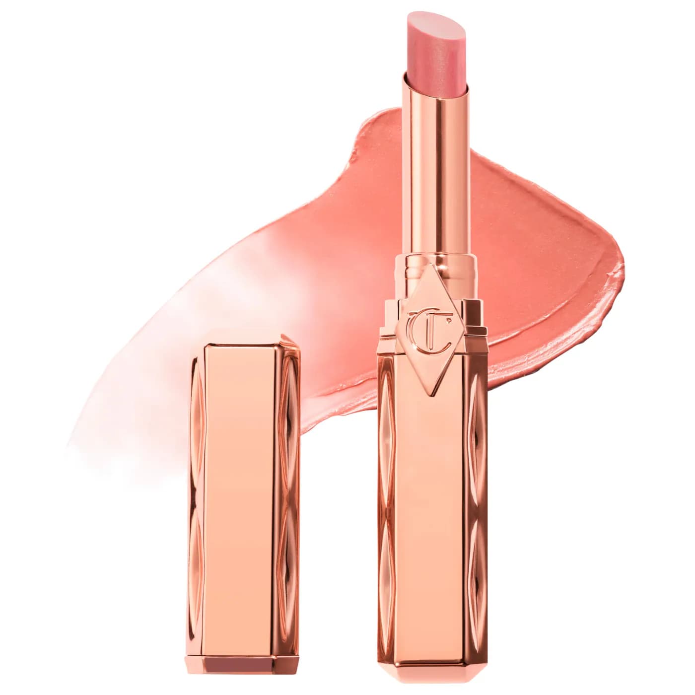 Charlotte Tilbury  Pillow Talk Long Lasting Blush Balm Sheer Lip Tint with Case