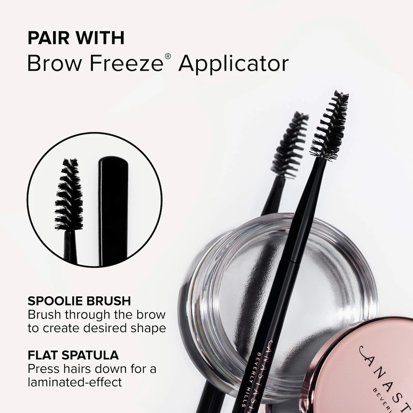 Anastasia Beverly Hills  Brow Freeze® Flexible-Hold Clear Lifting & Sculpting Wax With Brush 7