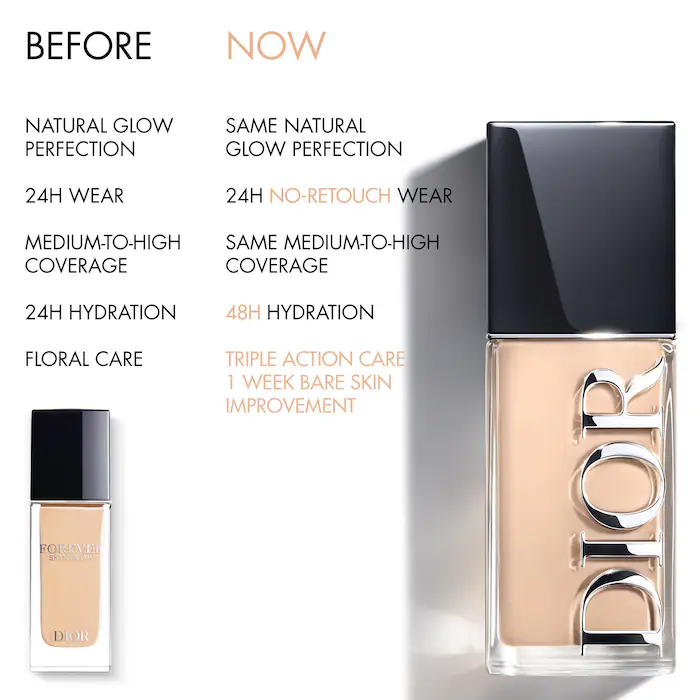 DIOR Forever Skin Glow Liquid Foundation 24HR Wear 5