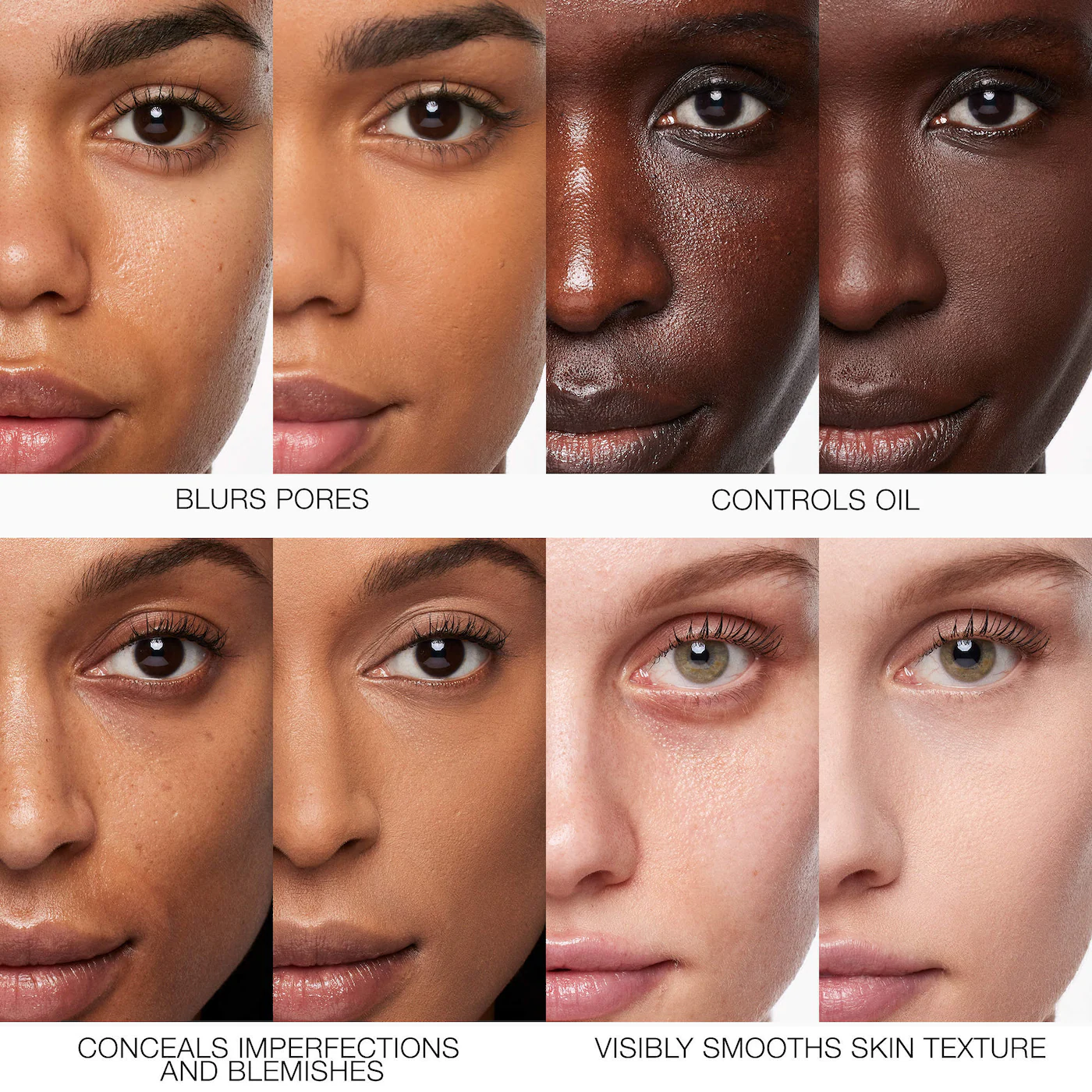 NARS  Natural Matte Longwear Pore Blurring Medium-to-Full Coverage Foundation 5