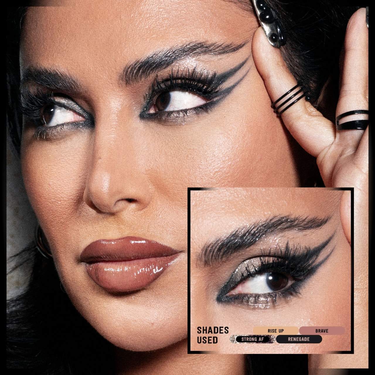 HUDA BEAUTY Pretty Grunge Eyeshadow Palette 4