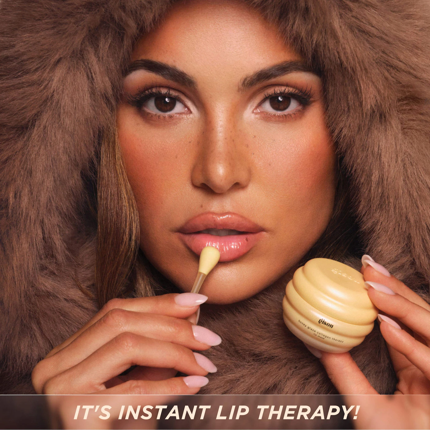 Gisou Honey Glaze Collagen Therapy Lip Mask 3