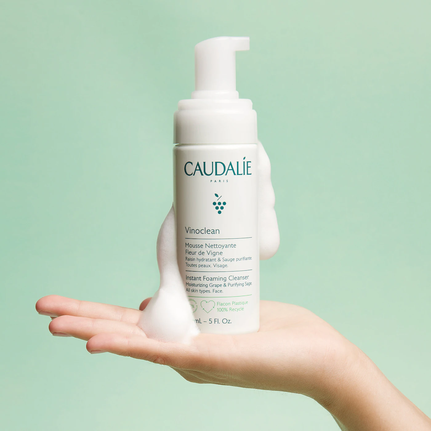 Caudalie Vinoclean Instant Foaming Cleanser 2