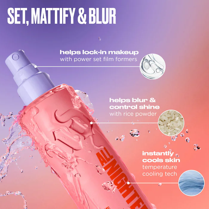Urban Decay  All Nighter Waterproof Matte Setting Spray with 24HR Wear 4