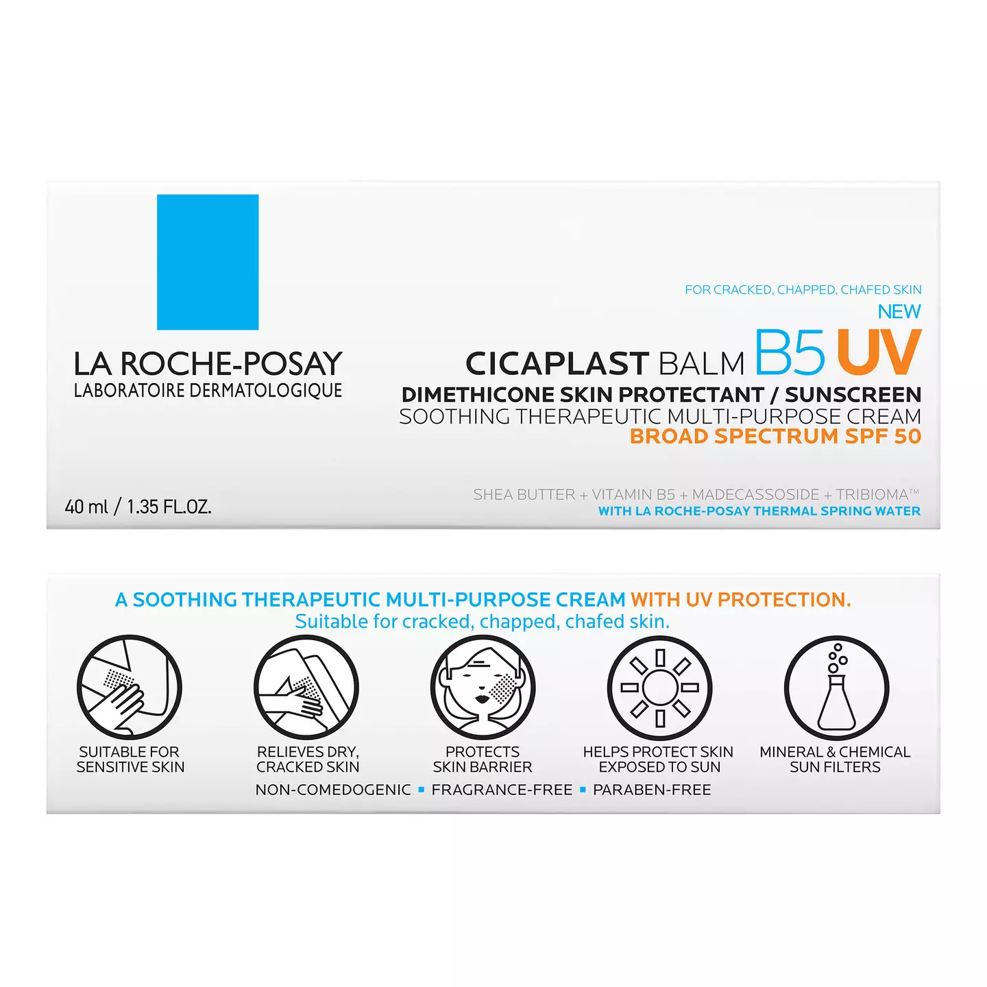 La Roche-Posay   Cicaplast Balm B5 UV Soothing Therapeutic Multi-Purpose Cream SPF 50 3